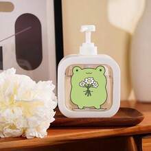 Cute Frog Design - Moisturizing Hand Soap Dispenser Pump Bottle, Suitable For Kitchen Sink And Bathroom. This Portable Soap Dispenser Is A Must-Have Accessory For Kitchen Sinks And A Great Decoration For Bathrooms. Suitable For Dish Soap, Hand Soap And Lotion. Equipped With A Soap Pump, Easy To Refill Liquid. Add A Touch Of Brightness To Your Kitchen And Bathroom Accessories! - Multicolor - View 6