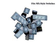PBT Translucent Keycap OEM Profile Cherry MX Key Set For 61 87 104 MX Switches Gaming Mechanical Keyboard - View 4