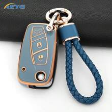 3 Buttons TPU Flip Key Fob Cover, Protective Key Shell Fit For FIAT Panda Stilo Punto Doblo Grande Bravo 500 Ducato Minibus - Fiat D Model - View 4