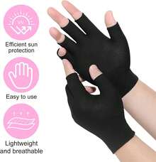 Moisturizing Gloves - Black - View 6