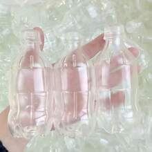 1個軟萌透明礦泉水瓶捏捏樂，無填充/含填充麥芽糖礦泉水擠壓玩具，可塑性壓力緩解球，創意慢回彈玩具，適合所有年齡，感官紓壓指尖玩具，可緩解焦慮，感官擠壓玩具，舒適玩具，可用作禮盒填充物、生日禮物、教室獎勵盒玩具、聖誕襪小禮物、派對小禮物——隨機款式 - 彩色 - 查看 6