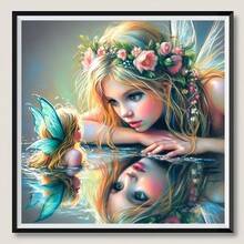 1pc Diamond Painting Kit, Round Diamond Bead DIY Art & Craft, Suitable For Home Wall Decor Gift - round diamond - View 5