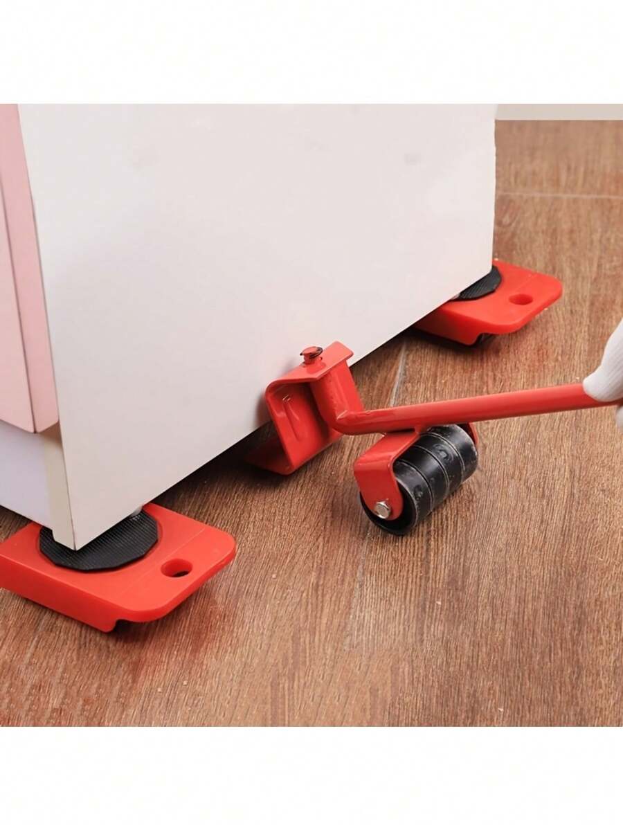 Heavy Duty Furniture Moving Set, Sturdy Moving System With Locking Casters And Non-Slip Rubber Pads - Suitable For Moving Sofas, Beds, Mattresses, Chairs - DIY Moving, Multi-Surface Protection (Scratch-Proof)