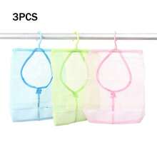 1/2pcs Hanging Mesh Storage Bag, Multifunctional Clothes Clip Organizer, Kitchen Bathroom Multifunctional Hanging Storage Bag, Drying And Storage Supplies, Drawer Wardrobe Organizer, Closet Storage Bag, Quilted Bag, Underbed Storage Box - Multicolor - View 14