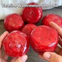 1pc Handmade Watermelon Ice Cream, Crisp ASMR Sound Effect, Soft Squeeze Stress Relief Toy (Random Color) - 彩色 - 查看 3