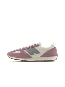 New Balance NB 471 Retro Fashion Low-Top Casual Shoes, Unisex, Beige/Purple - Purple - View 19