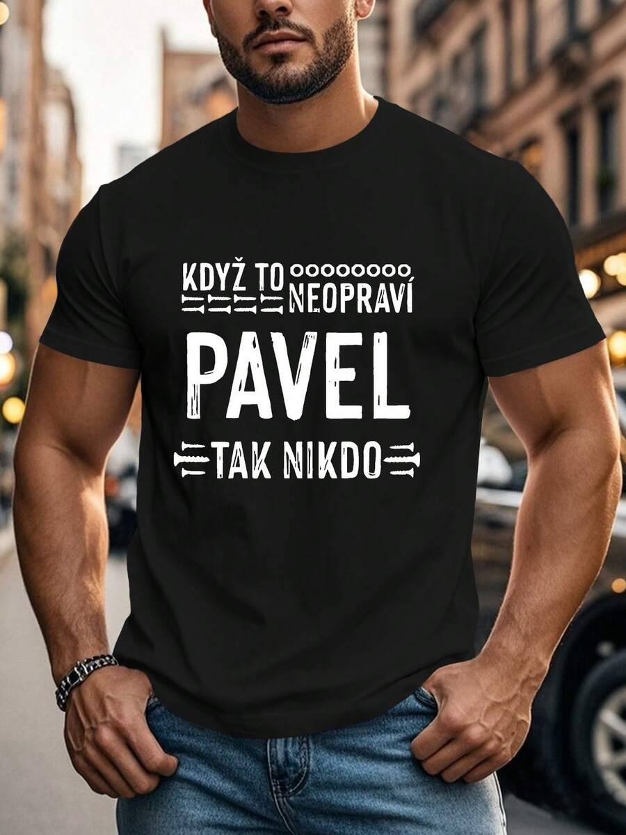 Men T-Shirts - Black - View 1
