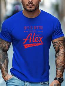 Men T-Shirts - Black - View 9