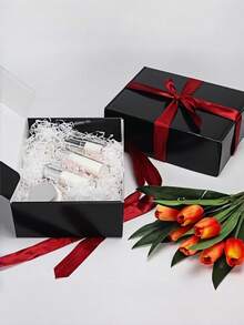 5pcs Black Ultra-Hard Corrugated Cardboard Boxes, Foldable Airplane Boxes, Party And Wedding Gift Packaging Boxes, JK Western Clothing And Lingerie Express Packaging, Suitable For Company And Home Storage, Warehouse And Business Mailing - A - View 8