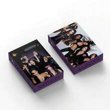 55 piezas Juego de tarjetas fotográficas de alta definición KATSEYE Pinky Up Lomo, tarjetas postales de fotos de miembros KATSEYE, colección de fans - Multicolor - Ver 20