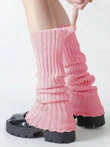 Women's Knit Leg Warmers, 10+ Colors, Ribbed Slouchy Boot Socks, Soft & Warm Leg Covers - Multicolor - View 18