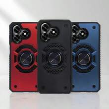 FUNDA USO RUDO CON ANILLO REFORZADO ANTIMPACTOS COMPATIBLE PARA VIVO X5C - ANILLO ROJO - Ver 7