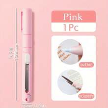 1. Multifunctional Folding Scissors And Carving Knife 2-In-1 Design, Pen-Shaped Combination, Portable Colorful Scissors, Paper Blade, Suitable For Handicrafts, Office, Precision Crafting And Recording. - 1 - View 10