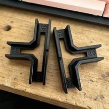 T-Shaped Wooden Board Connector Angle Bracket, Thickened 90 Degree Right Angle Fixing, Solid Wood Furniture Reinforcement Accessory, Easy Installation Anti-Loosening, Suitable For Woodworking DIY/Cabinet/Shelf/Construction, Durable, Essential For Home Decoration And Repair - A - View 10