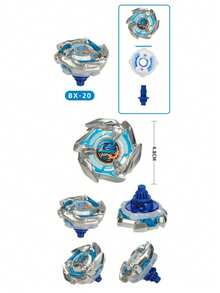1 pieza Nuevo Lanzamiento Serie X Defensiva Multi-Estilo Peonza de Aleación de Batalla Juguete Fidget (Requiere Ensamblaje Propio) - Multicolor - Ver 27