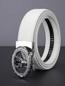 High-End Auto Buckle Waist Belt For Young Men, Versatile Business Casual Strap. Exquisite Craftsmanship, Comfortable To Wear, Work, Social Events. - Multicolor - View 13