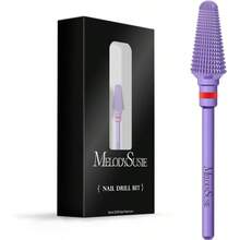 Brocas Profesionales Tornado de 3/32'' para Uas, Brocas Multifuncin de Carburo de Tungsteno, Ideales para Manicura, Pedicura, Cutculas Y Pulido con Gel. Brocas de Saln, Serie Bit - X, Co - inicial - Ver 1