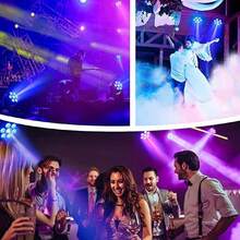 Party DJ Disco Light, Spotlight, Beam Light, Moving Head Light, 7x 8W, 360 Degree Rotation, RGBW DMX Remote Control, Voice Control, Suitable For Party, Home Gathering, Stage Performance, Nightclub, Wedding Venue, DJ, Bar Performance, Light Show - View 8