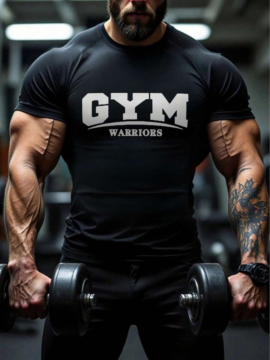 Camisetas de hombre - Negro - Ver 1