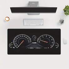 1pc With Car Dashboard Pattern Design Extra Large Durable Mouse Pad / Gaming Mouse Pad / Office Mouse Pad / Laptop Keyboard Pad / Desk Pad - Precision Stitched Edges, Non-Slip Rubber Base, Multiple Sizes Available. - Mouse Pad - View 4