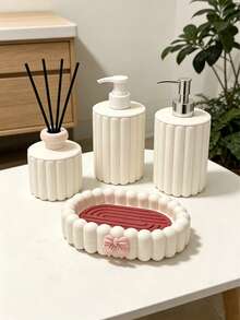 1pc Exquisite Butterfly Shaped Bubble Soap Dish, Suitable For Home Laundry Area And Bathroom, Includes Soap Liquid Storage Tray And Drainage Tray, Suitable For Travel, Mother's Birthday Gift - / - View 3