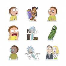 Warner Bros 60pcs/10pcs Pack, Rick And Morty Sticker Pack – 100 Unique Waterproof Vinyl Stickers, Suitable For Laptops, Suitcases And Notebooks.(Random Styles) - Multicolor - View 6
