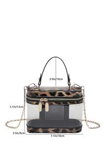 New Hand-Held Box Bag, Minimalist Stylish Shoulder & Crossbody Bag - Multicolor - View 3
