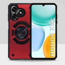 FUNDA USO RUDO CON ANILLO REFORZADO ANTIMPACTOS COMPATIBLE PARA VIVO X5C - ANILLO ROJO - Ver 1