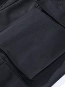 2 Packs Men's Letter Print Cargo Joggers, Elastic Waist Drawstring, Spring Autumn Casual Sports Pants - Multicolor - View 6