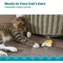 Catstages Dental Banana Catnip Chew Toy - Banana - View 4
