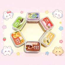 1pc Cute Mini Soft Ice Cream Cup Squeeze Toy, Transparent Cake Box, Mousse Cake, Sandwich, Taro Paste, Cake Roll, Soft Slow Rising Stress Relief Sensory Toy, Skin Sensory Stretchable Elastic Squeeze Toy Parts Sensory Toy Boys Toy-Girls Toy Squishy Skins - Multicolor - View 10