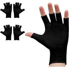 Moisturizing Gloves - Black - View 1