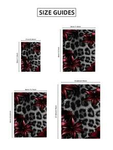 1pc Frameless Fashion Magazine Leopard Print Maximalist Glam Wall Art, Luxury Animal Decor Poster For Bedroom, Dorm, Living Room, Back To School, Funky Posters, Vintage Decor, College Dorm Essentials, Unique Gift - Leopard Print - View 8