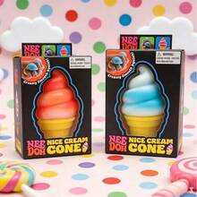 Squishy Ice Cream Stress Relief Toy, Adult Sensory Decompression Gadget, Squeeze Toy, Soft & Squishy, Suitable For All Ages, Ideal Gift For Holidays, Birthdays - one-size - View 3