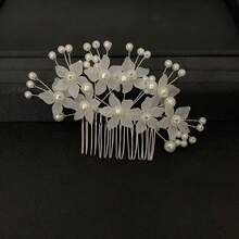 1pc Elegant Iron Hair Comb Bridal Wedding Hair Accessory For All Seasons - Color - View 7
