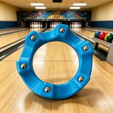 1 pièce Support de boule de bowling rotatif à 360° avec poignée multi-angle facile à utiliser, convient à toutes les boules de bowling, améliore la performance, le nettoyage et le polissage de la boule de bowling, support de boule de bowling jaune - Multicolore - Voir 9