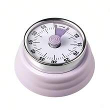 1 buah Timer Masak Dapur, Jam Timer Masak Koki, Timer Visual, Hitung Mundur 60 Menit, Alas Magnetik, Jam Mekanik, Tanpa Baterai, Alarm Berdering, Timer Dapur/Belajar/Kerja/Gym - MultiWarna - View 12