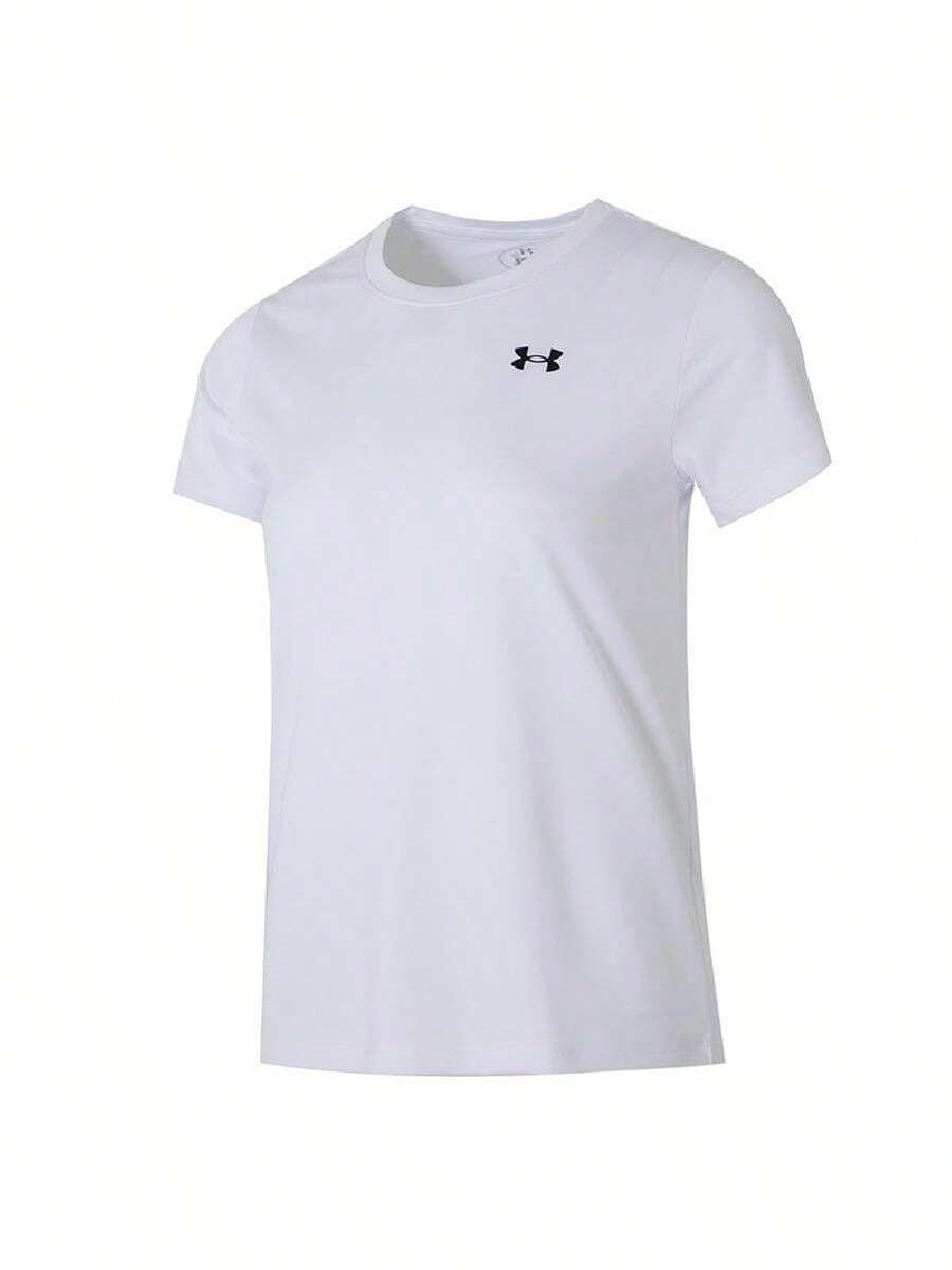 Under Armour Women's Tech SSC - Solid Comfortable Soft Outdoor Sports Short Sleeve T-Shirt 1384 231-100 - White - View 1
