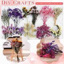 人造花 DIY 套組 10-12 英吋，精選仿真薰衣草/尤加利/小麥，適合居家辦公室婚禮裝飾，低維護波希米亞鄉村風家居裝飾，婚禮中心花藝布置 - Mix-09 - 查看 5