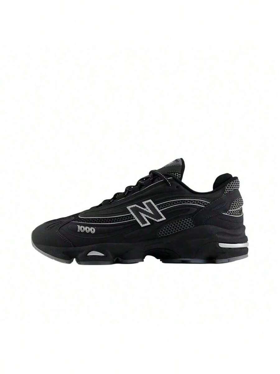 New Balance NB 1000 LNY Black White百搭舒適透氣 低筒 休閒城市通勤跑步鞋 男女同款 黑色 寬版 - 黑色 - 查看 1