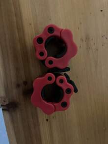 2pcs 25mm Quick Release Barbell Collars, High Density High Index Plastic Material, Secure Weight Plates, Suitable For Fitness Training, Multiple Colors Available, Barbell Fasteners, Single Sturdy ABS Locking Barbell Rings, Professional Training Use, Powerful Weightlifting Training, Barbell Collar Quick Release Weight Clips Suitable For Barbell Red Barbell Rings, Quick Release Locking Pair, Barbell Buckles, Used For Weightlifting Fitness Training, Gym > Cross Training, Cross Training, Barbell Plates, Blue Locking Buckles, Blue Locking Buckles Anime, Russian Barbell Plates, Dumbbells, Fitness Barbell, Fitness Dumbbell Plates - Multicolor - View 11