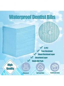 5/10/20/50/125pcs/1pack Disposable Pink/Blue Nail Art Table Mat, 3-Layer Waterproof Foldable Cleaning Pad, Tablecloth, Nail Salon Paper Towel, Multi-Function Beauty Product, Tattoo Cleaning Cloth, Waterproof Tablecloth, Nail Art Tools - Multicolor - View 10