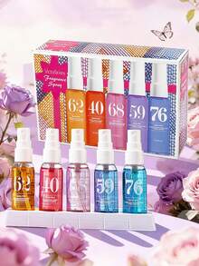 5/1pc 40ml Fragrance Mist Set, Long-Lasting Scent, Mini Body Fragrance Spray Combination, Fresh Floral & Fruity Notes, Compact & Portable, Suitable For Daily And Travel Use - 40ml - View 4