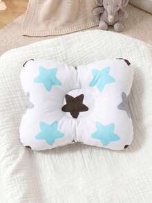 momscare 1 buah Bantal Bayi, Pola Geometris Nebula | Bantal Bayi Bentuk Eksklusif untuk Bayi Baru Lahir Usia 0-3 Bulan - MultiWarna - View 2