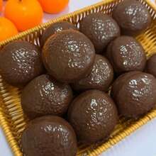 Squishy Crispy Chocolate Pie Creative Stress Relief Chocolate Cookie Voice-Activated Crunchy Handmade Ball - Multicolor - View 4