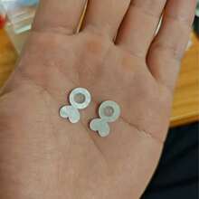 8-Piece Silicone Earring Back Set - Invisible Support. Specifically Designed To Address Sagging Earlobes, These Secure Accessories Provide Strong Supp - White - View 11