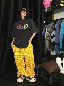 Women T-Shirts - Black - View 4