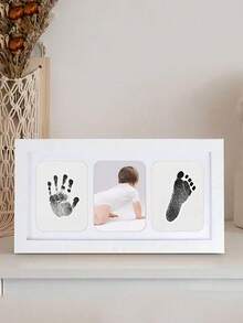 1pc Footprint Ink Pad, Non-Stick Ink, Hand And Foot Print Souvenir Ink Pad, Suitable For Baby Handprints/Footprints/Pet Paw Print Souvenirs - Multiple Styles - View 5