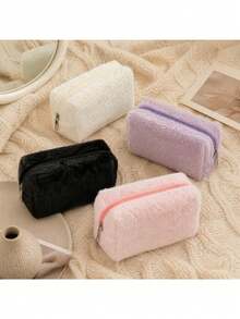 Makeup Bag Is Convenient For Going Out, With A Large Capacity, Cute And High-End Feeling. It Is A Small Three-Dimensional Non Collapsing Grooming Bag - Multicolor - View 1