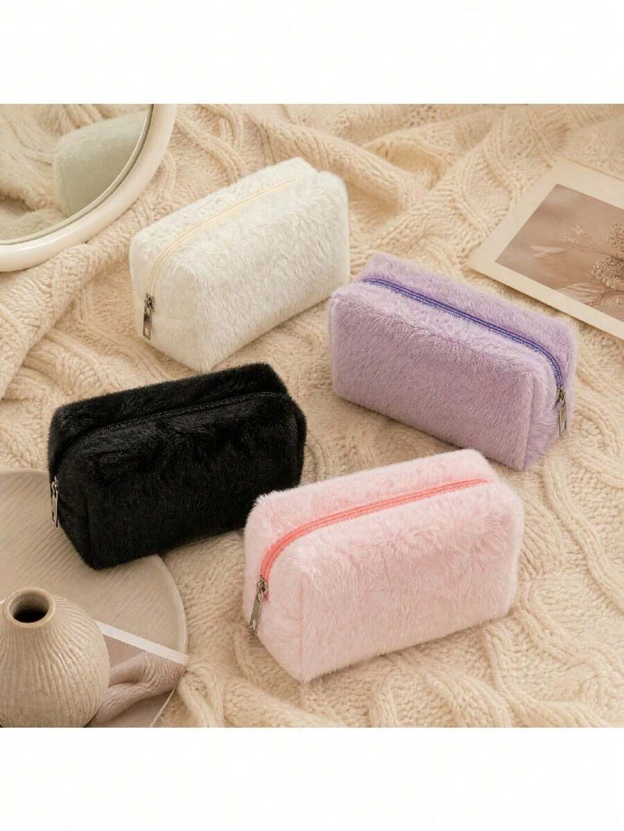 Makeup Bag Is Convenient For Going Out, With A Large Capacity, Cute And High-End Feeling. It Is A Small Three-Dimensional Non Collapsing Grooming Bag - Multicolor - View 1